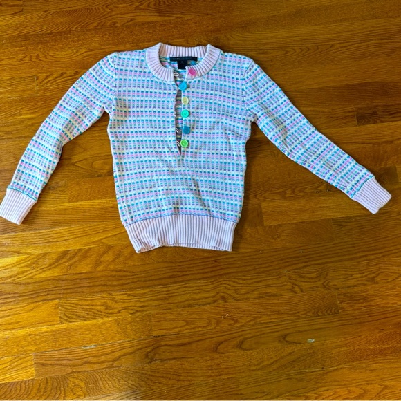 Marc Jacobs Striped Knit Cardigan - Picture 1 of 6